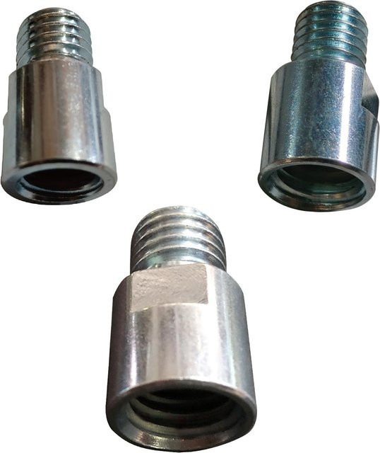 Homyl Winkelschleifer-Aufsatz Polieren M14 auf 5/8 Zoll Adapter in Silber - Bild 1
