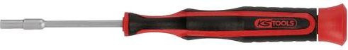 KS Tools Feinmechanik-Schraubendreher Außensechskant in Rot mit 4mm Schlüsselweite - Bild 1