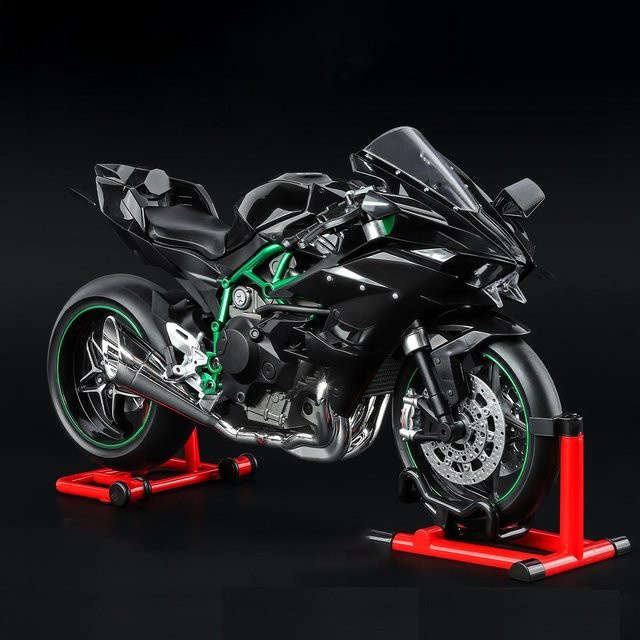 Linyi toy car 1:9 Panigale H2R Ninja Motorradmodell, mit Licht und Ton, ab 18 Jahre - Bild 1