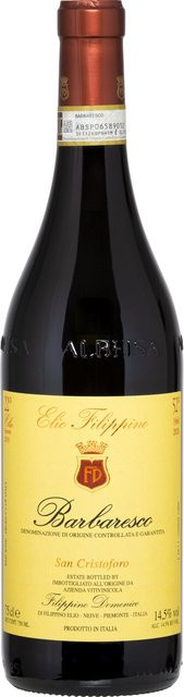 Elio Filippino Barbaresco, Rotwein, Nebbiolo, 2020, Italien, trocken, 0,75 l - Bild 1