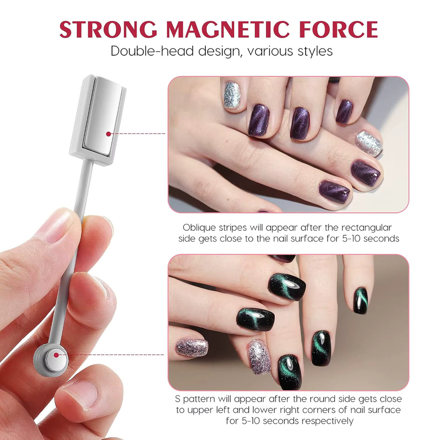 LULAA Magnetstift für Katzenaugen-Nageldesign, schimmernd - Bild 2