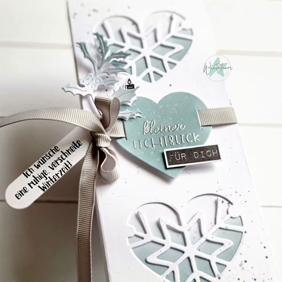 Herz-Stanzform für Geschenkband und Scrapbook zur DIY-Dekoration von Grußkarten und Tagebüchern - Bild 2
