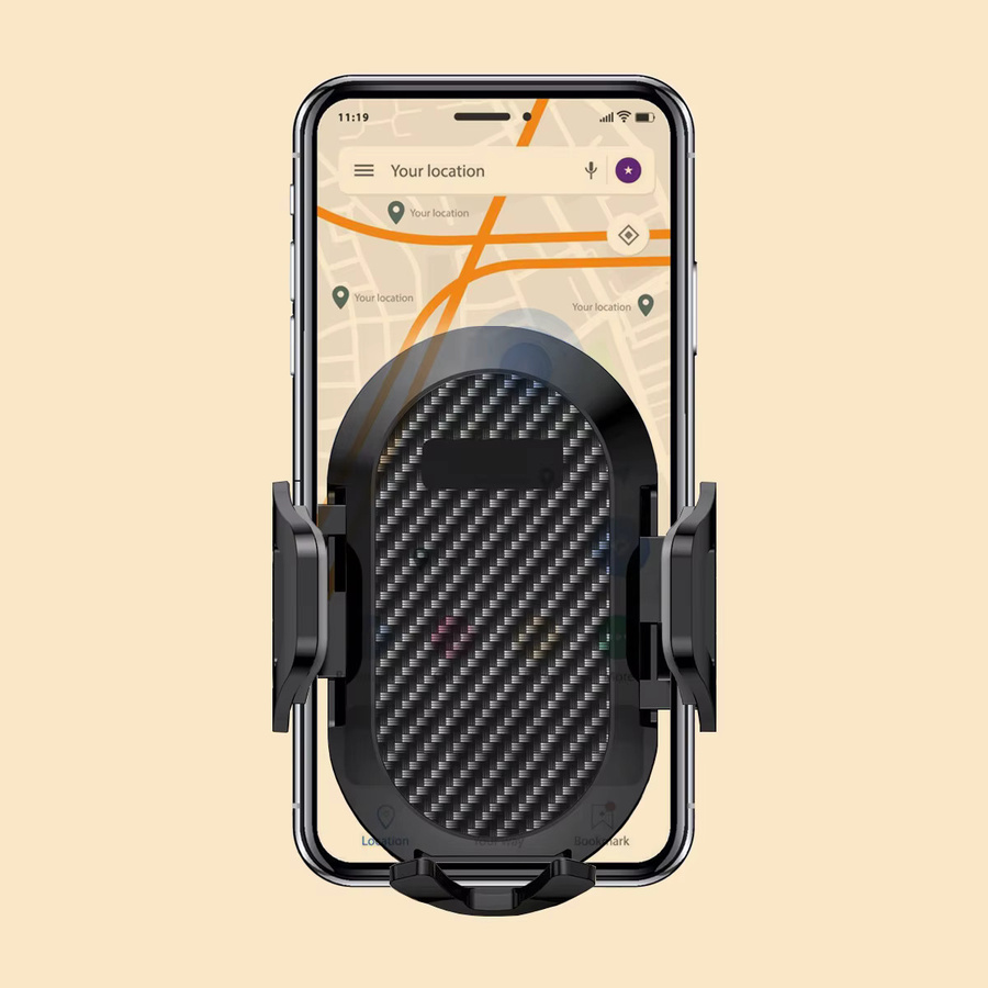 Maßgeschneiderte Auto-Handyhalterung mit intelligenter Sensorik und Clip-On-Halterung für Jeep Compass Commander 2022-2025, Schwarz - Bild 4
