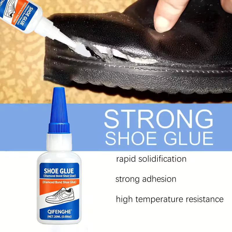 Universeller Multimaterial-Schuhkleber in Weiß zur Reparatur von Sneakern, Leder und Leinen - Bild 3