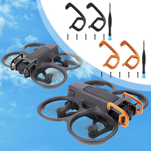 DJI Avata 2 Gimbal-Bumper aus Aluminiumlegierung in Schwarz als Kollisionsschutz für das Kameraobjektiv und PTZ - Bild 1