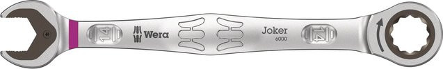 Wera Joker Maul-Ringratschenschlüssel in Silber, Schlüsselweite: 14 mm - Bild 1