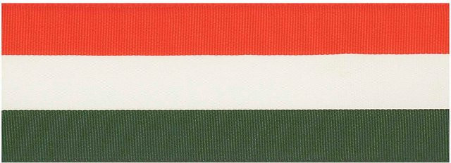Rico Design Paper Poetry Webband Streifen rot-weiß-grün B: 38 mm, Länge: 3 m - Bild 1