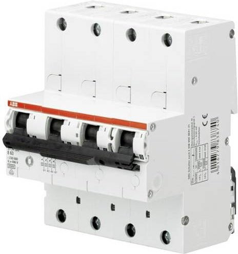 ABB S754DR-E50 S754DR-E50 Hauptleitungsschutzschalter 4polig 2CDH784001R0502 - Bild 1