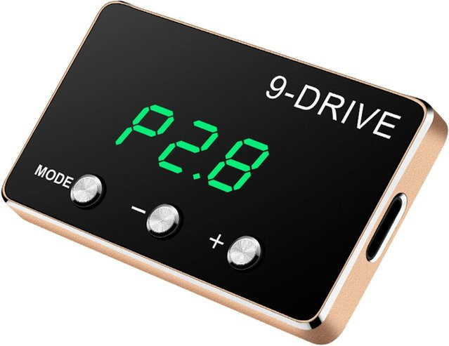 VehicleKit 9 Drive Elektronische Drosselklappensteuerung Pedal-Racing Gaspedal Potent Booster Ersatz in Schwarz - Bild 1