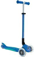 Globber Primo Foldable Plus Lights Tretroller mit LED-Rollen Blau ab 3 Jahren - Bild 1