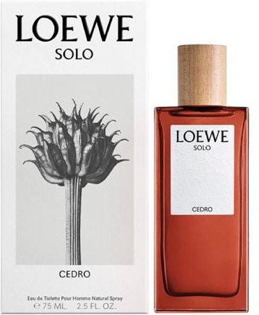 LOEWE Cedar Solo Eau de Toilette Fougère, 75 ml, Herren - Bild 1
