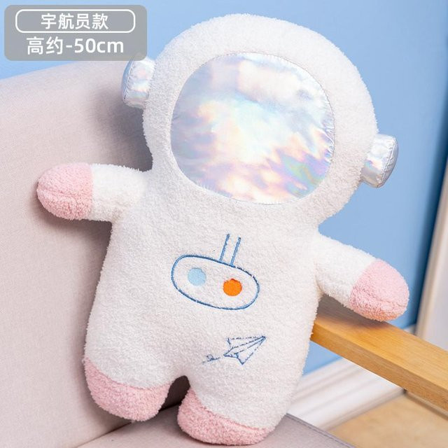 Yiran toy Raketen Astronaut, Plüsch, Weltraum, Weiß - Bild 1