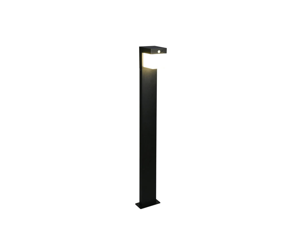 REALITY LEUCHTEN Colombo LED Hybrid Solar Außenwegeleuchte aus Metall, Schwarz matt, Höhe: 100 cm - Bild 2