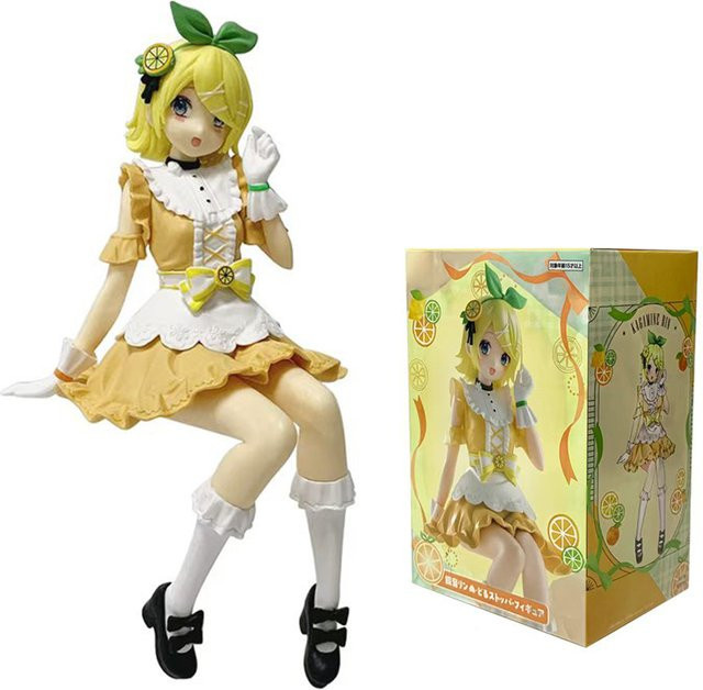 Bandai Hatsune Miku Kagamine Rin Citrus, Actionfiguren, 15cm, Kunststoff - Bild 1
