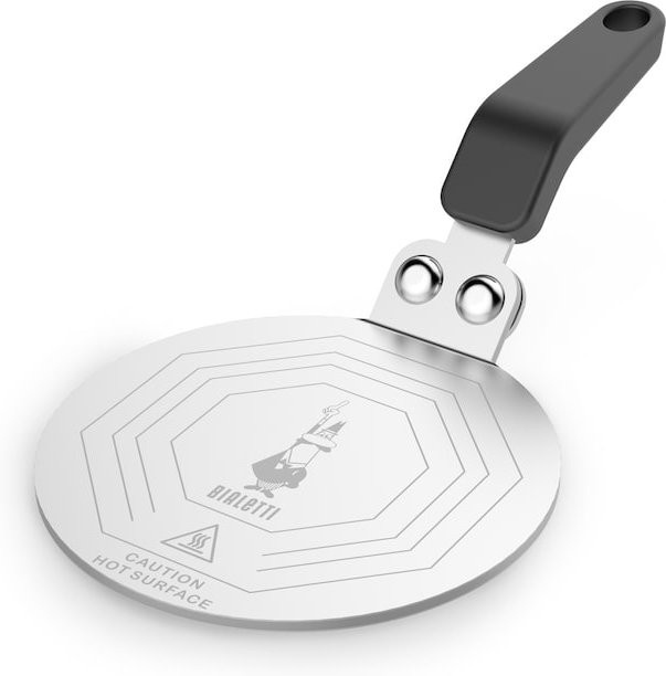 Bialetti Adapterplatte für Induktion aus Edelstahl in Silber, Durchmesser: 13 cm - Bild 1