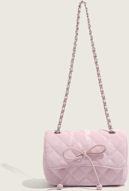 Diamantkette Pendeltasche Schleife, gray, Damen - Bild 1