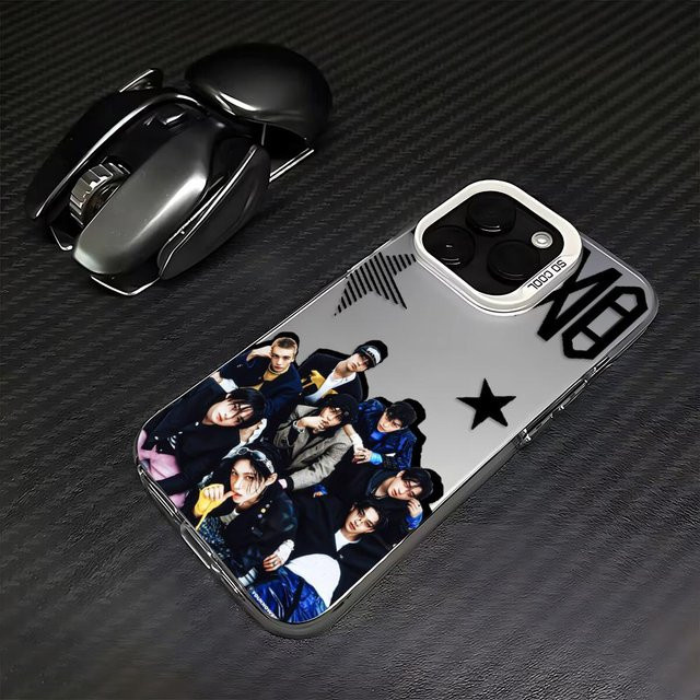 Stray Kids Kpop Handyhülle für iPhone 11 bis 17 Pro Max, matte Anti-Fall Schutzhülle, Multicolor - Bild 1