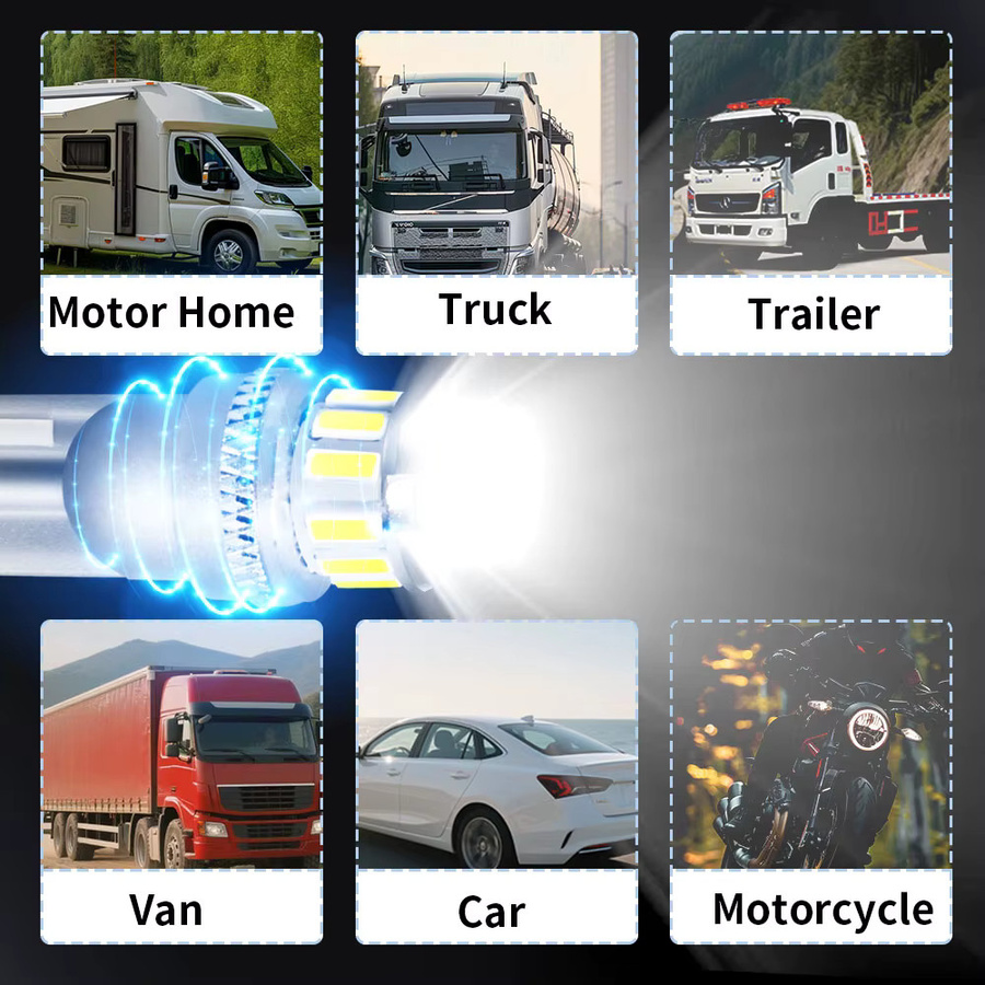 2 Stück ultrahelle T10 W5W LED-Blinkerlampen 6000 K Weiß für Auto LKW und Pickup 12 V 24 V - Bild 6
