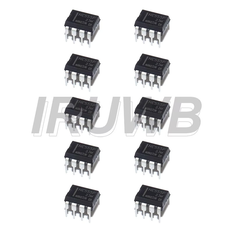IRUWB NE555P Timer IC Chip Precision DIP-8 Integrierter Schaltkreis in Schwarz - Bild 2