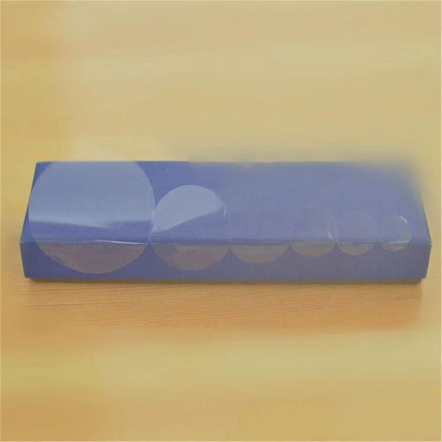 Transparente runde PVC-Punktaufkleber als selbstklebende Etiketten und Wafer-Siegel für Markierungen - Bild 2
