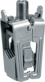 Hager Sammelschienenklemme KS30C in Silber, Maße: Breite: 20 mm, Höhe: 30 mm, Tiefe: 5 x 10 mm - Bild 1