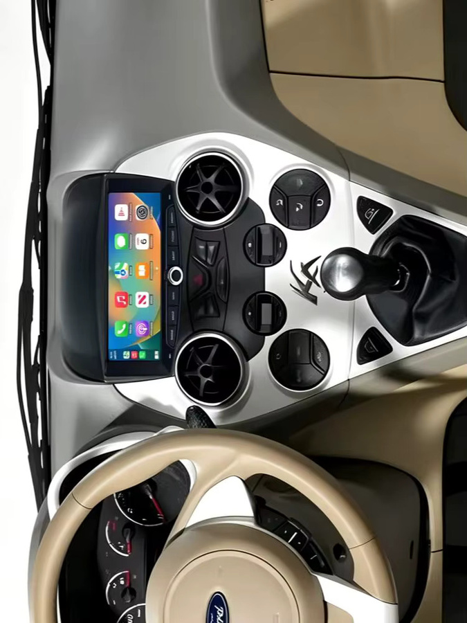 YaYp Android Auto und Carplay Multimedia Autoradio für Ford Ka mit GPS, Bluetooth und DSP, Schwarz - Bild 6