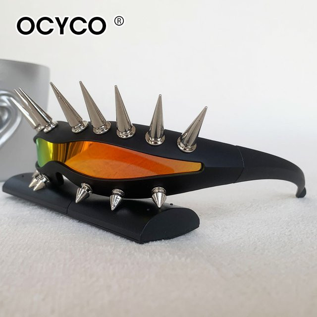 OCYCO Steampunk-Sonnenbrille, Vollrand, black, unisex - Bild 1