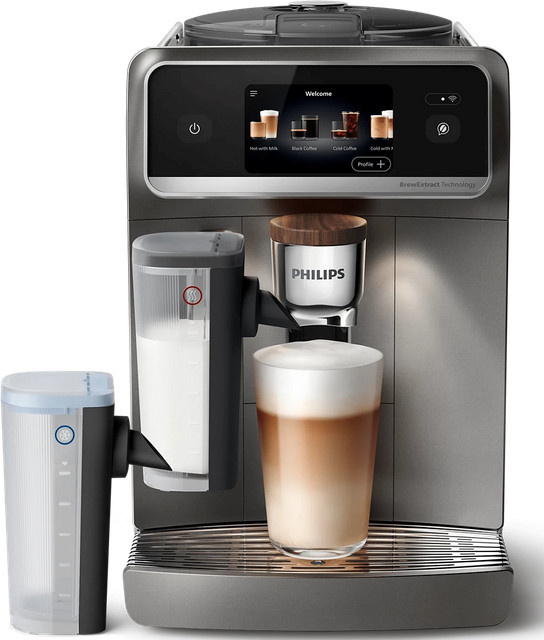 Philips Café Aromis Series 8000 Kaffeevollautomat EP8757/92 in Grau mit Touchdisplay und herausnehmbarem Wassertank - Bild 1