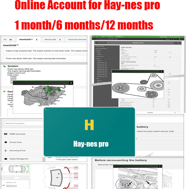 Haynes Pro GDS KDS Werkstatt-Schaltpläne Online-Konto für Auto-Reparatursoftware mit Mobile und PC Unterstützung - Bild 1