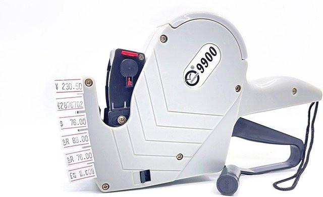 MX-9900 Preisschildpistole für den Einzelhandel mit 500 Etiketten und 1 Tintennachfüllung - Bild 1