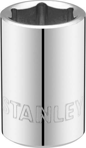 Stanley 3/8 Zoll 6-Kant Stecknuss 12 mm in Silber - Bild 1