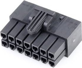 Molex Buchsengehäuse-Kabel 1727081014 in Schwarz - Bild 1