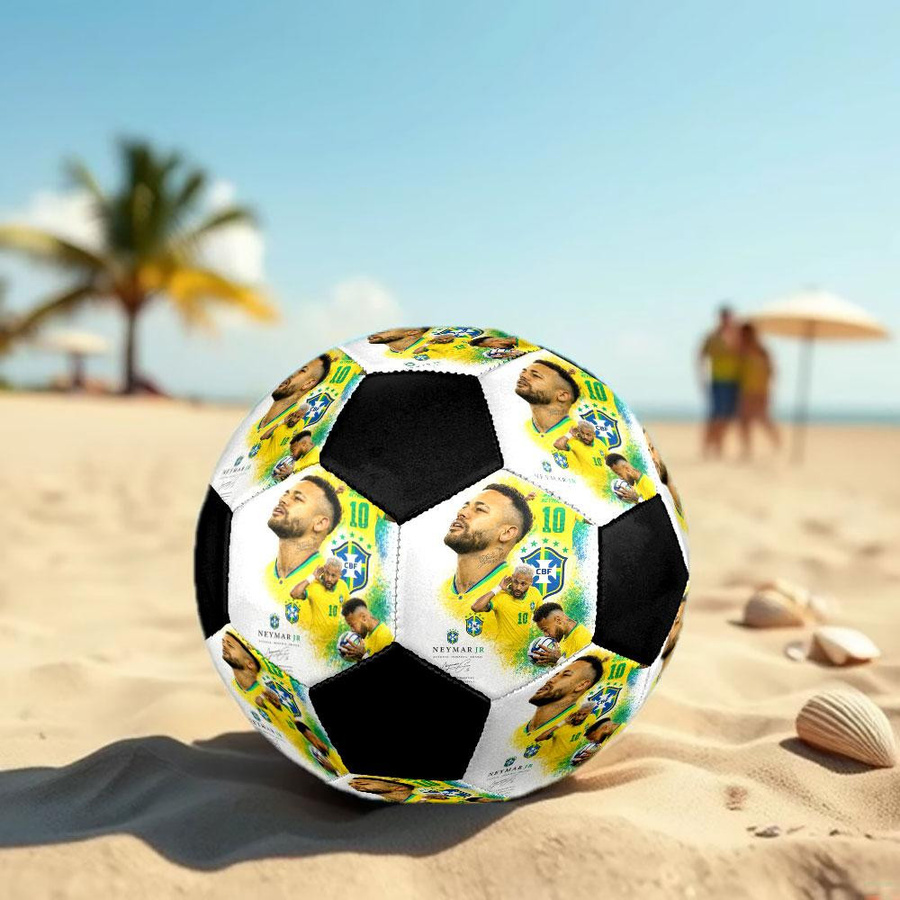 Neymar Jr Fußball, Größe 5, Bunt / Mehrfarbig, 1 Stück - Bild 4