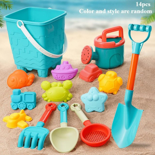 Linyi toy Strand Sommer Spielzeug Set bunt / mehrfarbig 0-3 Jahre - Bild 1