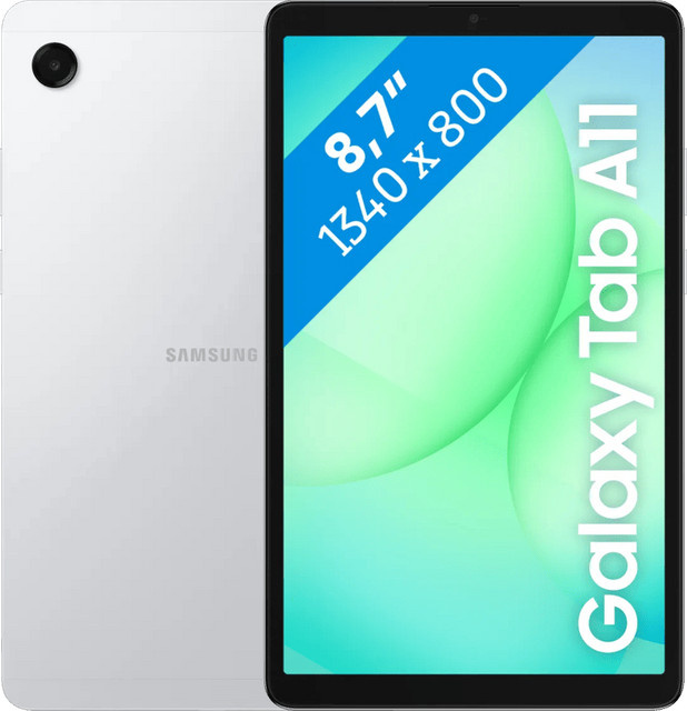 Samsung Galaxy Tab A11 8,7 Zoll Tablet 128 GB Wi-Fi Silber - Bild 1