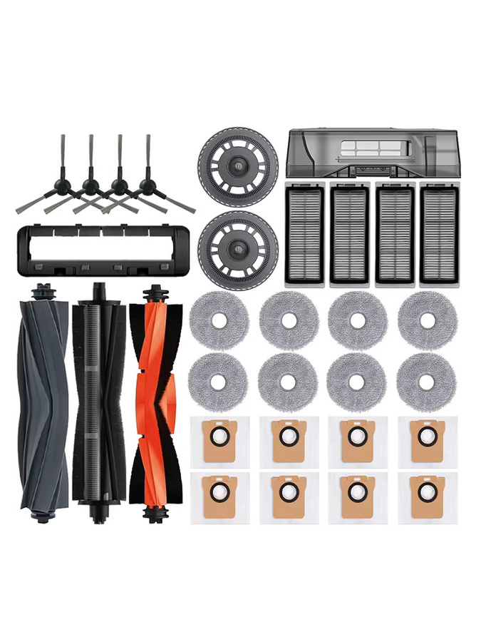 Dreame Bot L30 Ultra und L20 Ultra Zubehör-Set mit Hauptbürste, Hepa-Filter, Mopp und Staubbeuteln in Multicolor - Bild 1