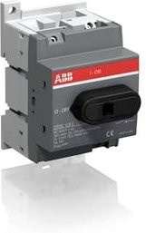 ABB OTDC32F2 Lasttrennschalter 45A 1000V in Schwarz und Grau - Bild 1