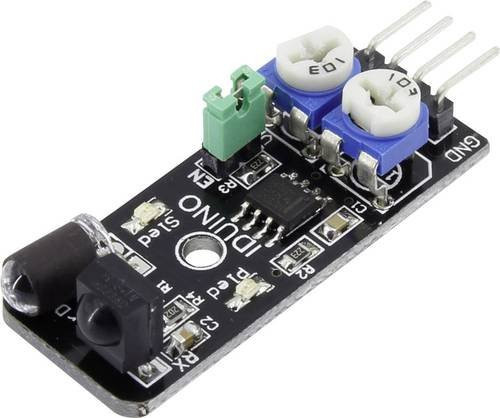 Iduino Infrarot-Sensor Schwarz passend für Arduino Einplatinen-Computer - Bild 1