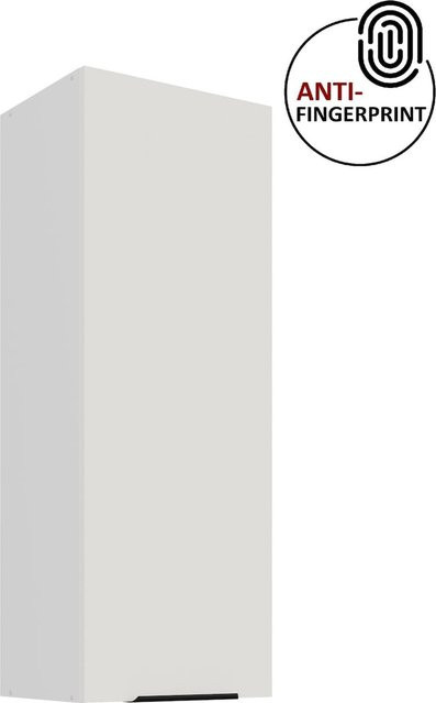 ARIA Hängeschrank Küchenzeile Weiss Matt mit Anti Fingerprint Effekt, Höhe: 40 cm, Breite: 90 cm - Bild 1