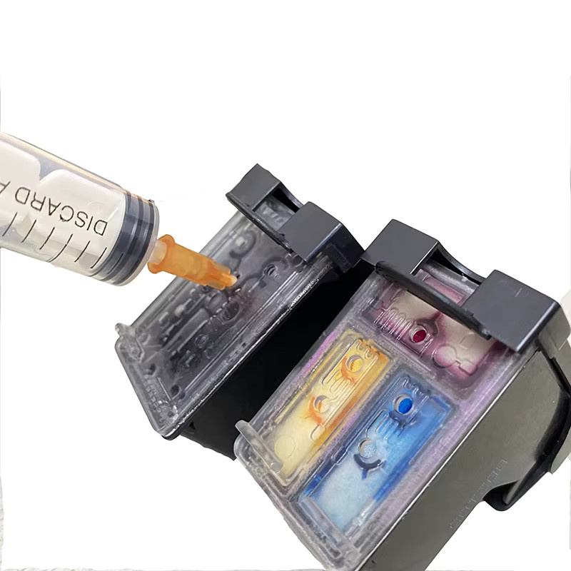 HP 301XL nachfüllbare Tintenpatronen Set in Schwarz und Multicolor für HP Deskjet Drucker - Bild 3