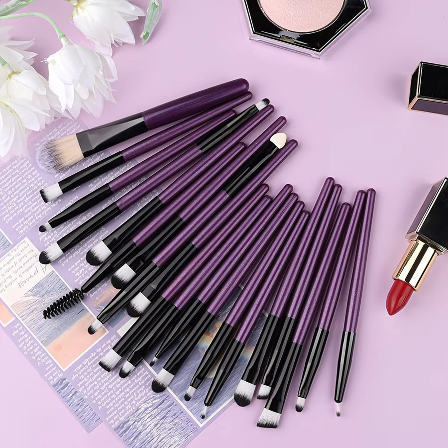 RUNTOIN Make-up-Pinsel-Set, 20-teilig, Damen - Bild 5