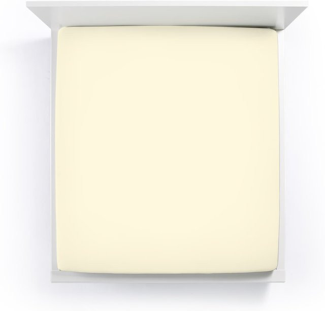 Formesse Spannbettlaken Bella Donna Jersey in Beige - Bild 1
