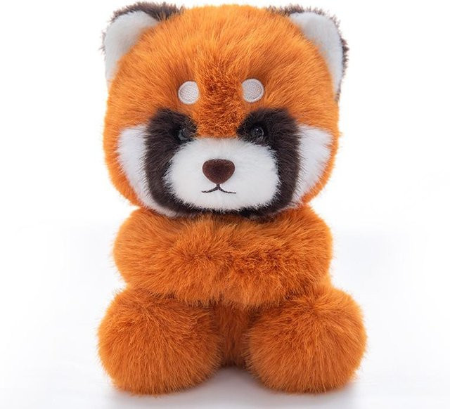 Niedliches Tier-Stofftier, Panda Schwein Waschbär, Weiche Puppe, 17cm, ab 14 Jahren - Bild 1