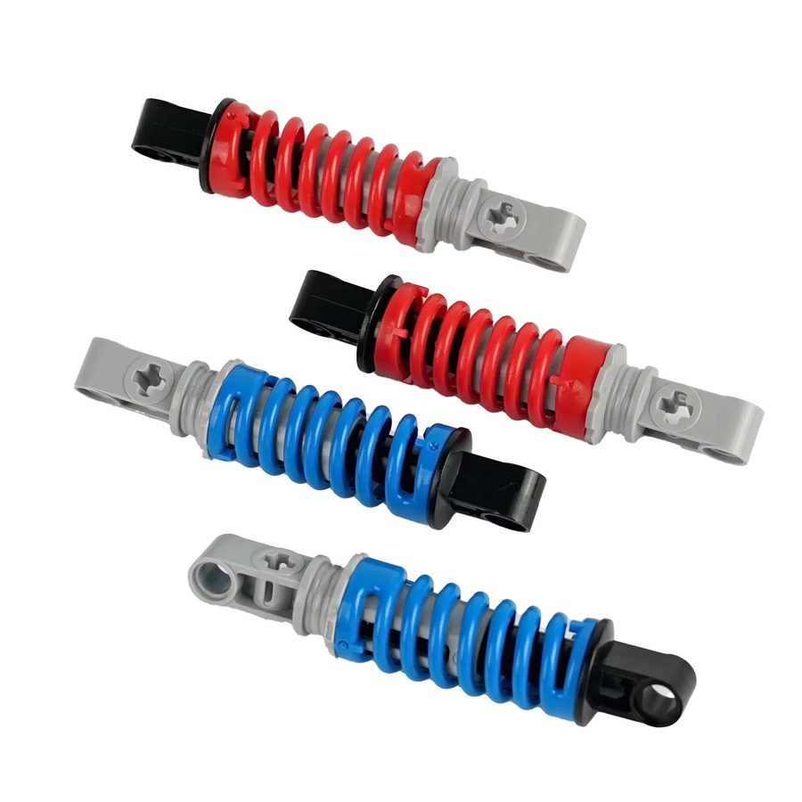 stemedu Technische Bausteine Teile, Frühling Stoßdämpfer, 4-teiliges Set - Bild 2
