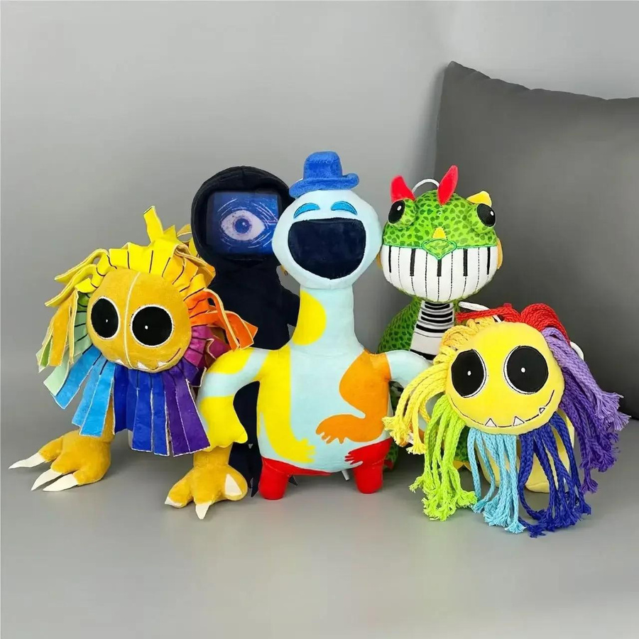 Discover Intime Nightmare Critters Pianosaurus Jingle Plüschtier Löwen-Plüschtier ab 14 Jahren - Bild 2