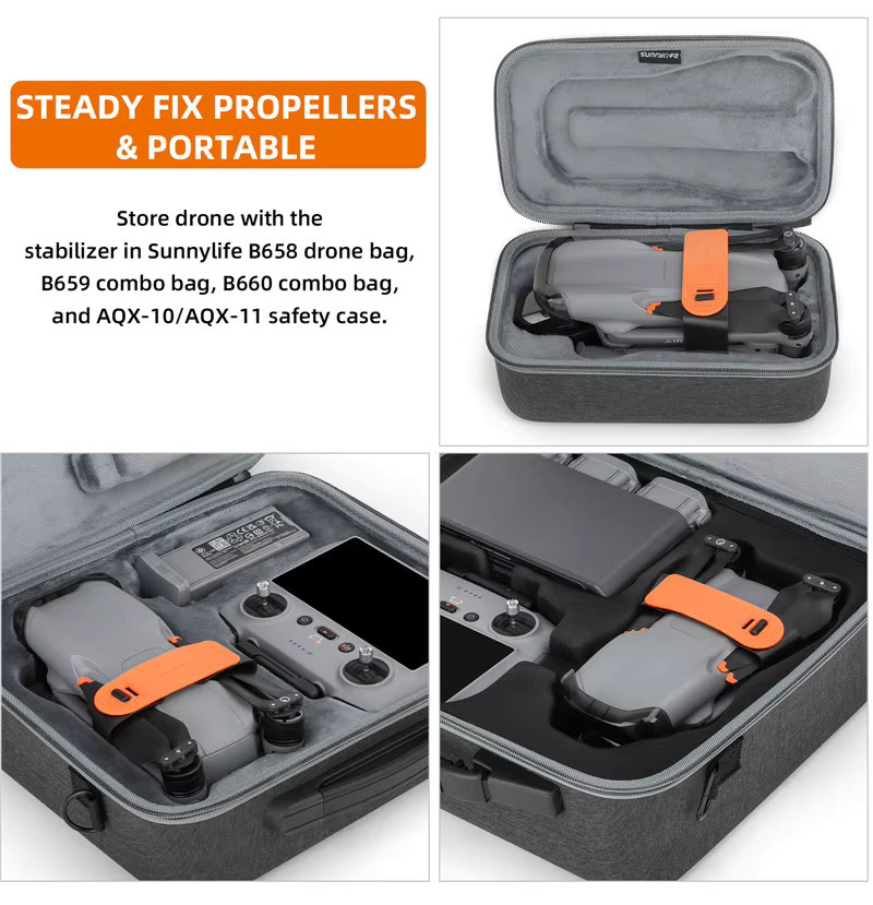DJI Propeller-Halter und Stabilisator für die DJI Air 3S Drohne als Schutz für die Propellerklingen - Bild 5