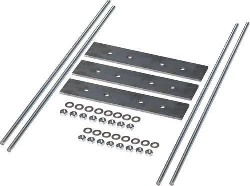 MENNEKES 18517 Fundament-Befestigungsset AMEDIO Smart für eMobility aus Stahl in Silber - Bild 1