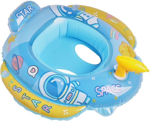 Rooxin Schwimmen Pool Float, Aufblasbare Schwimmring, Kunststoff - Bild 1