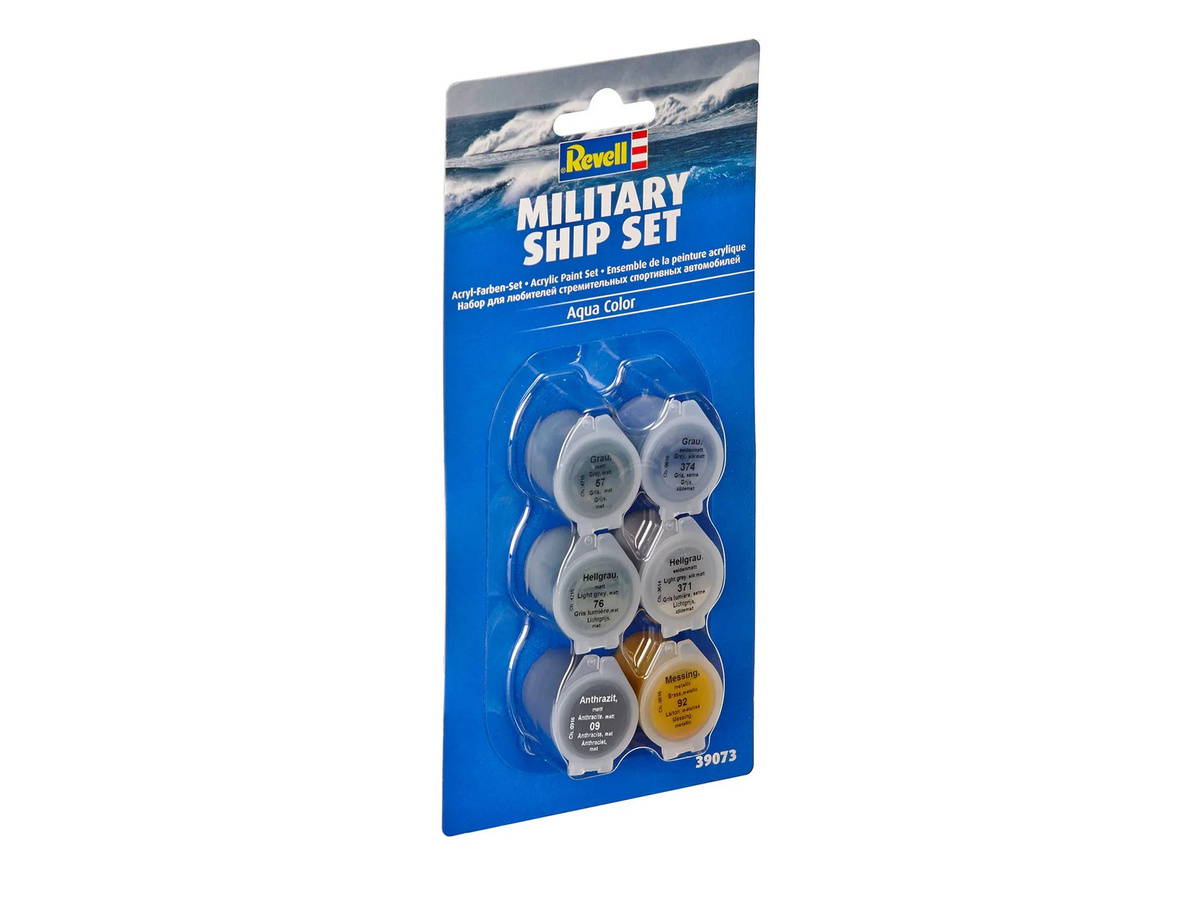 Revell Farben-Set Militärschiffe, Aqua Color Acrylic, 6 x 5ml - Bild 2