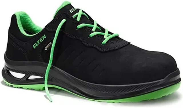 Elten Sicherheitshalbschuh Stewart Xxg Pro GTX in Black-Green, S3 ESD, Größe 40 - Bild 1